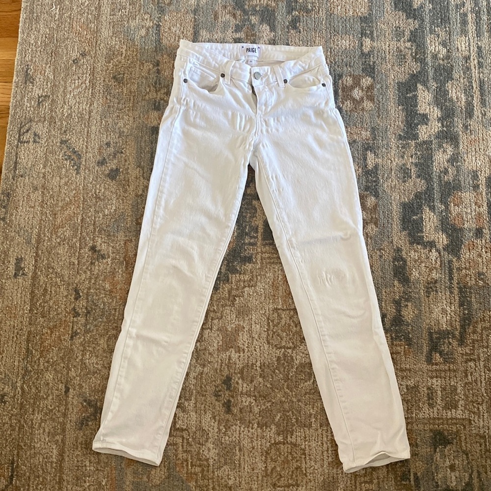 PAIGE Women's Skyline Ankle Skinny Jeans